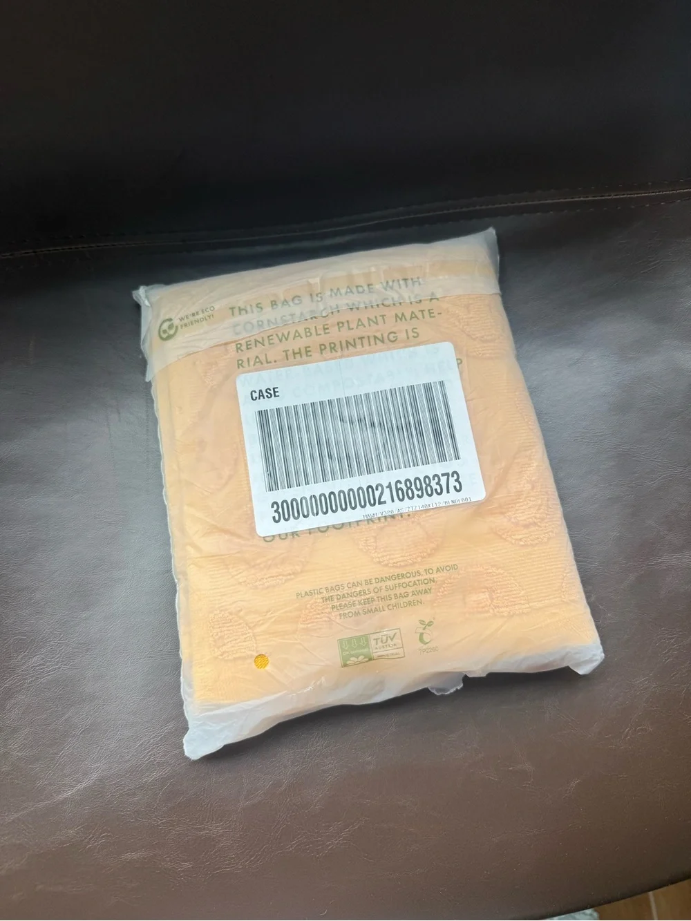 Urban outfitters happy sad Yellow Hand Towel - Compostable Packaging